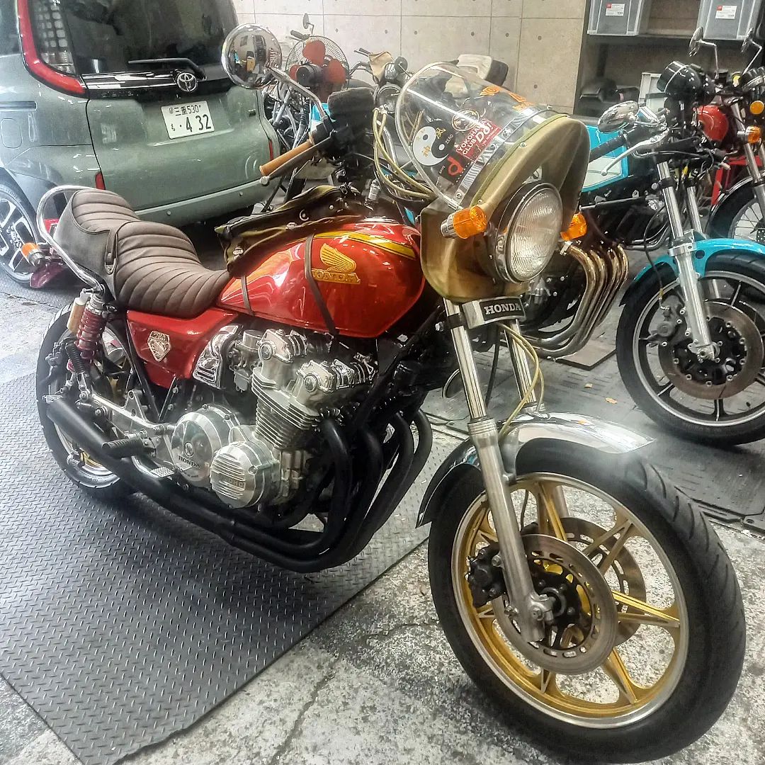鬼速 #cb750カスタム #ワンオフマフラー #70s  | BLOG | 瀬戸市の